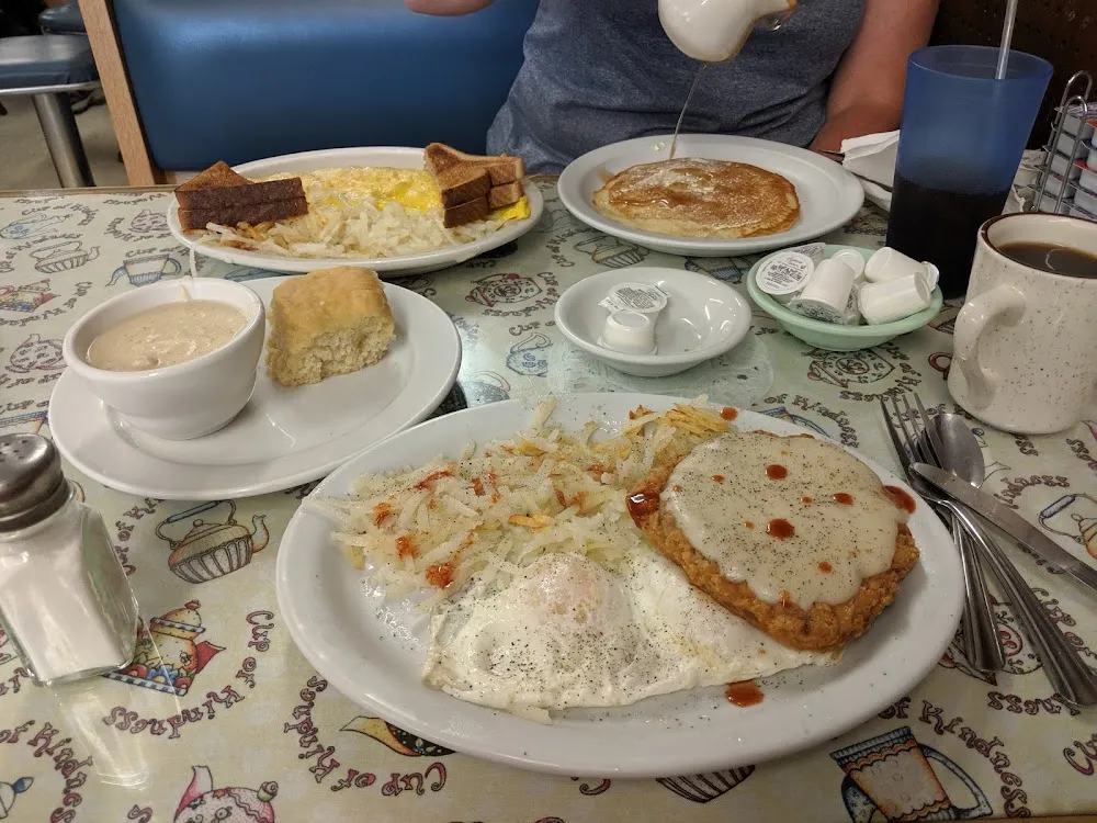 Chicken Fried Steak and Eggs