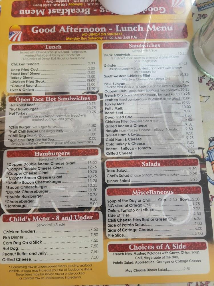 The Copper Kitchen Menu image 4